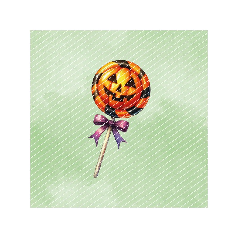 Halloween Lolli // Bügelbild