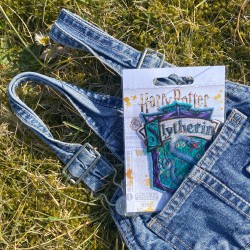 Harry Potter© // Wappen Slytherin // Bügelpatch