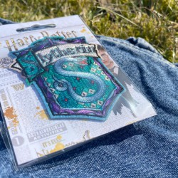 Harry Potter© // Wappen Slytherin // Bügelpatch