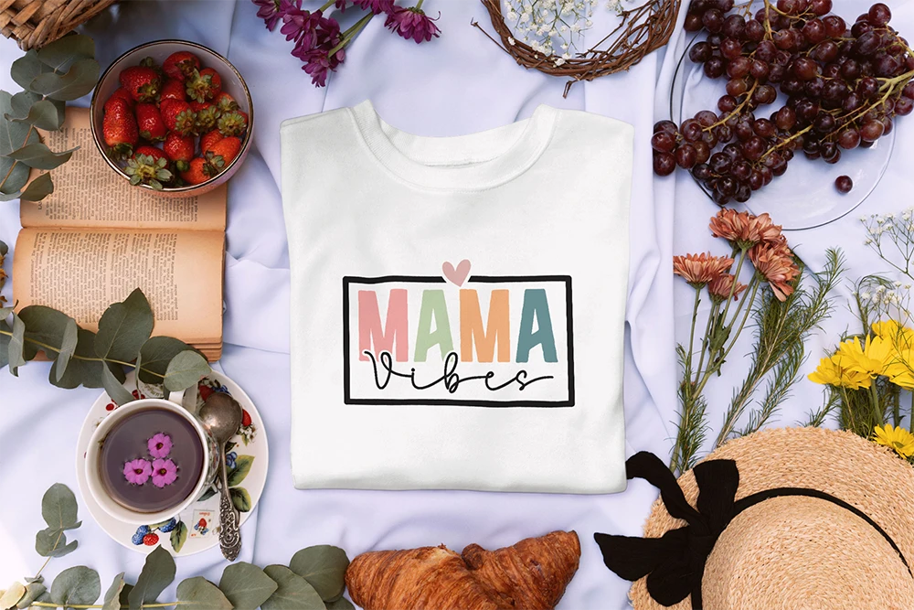 Mama Vibes // Bügelbild