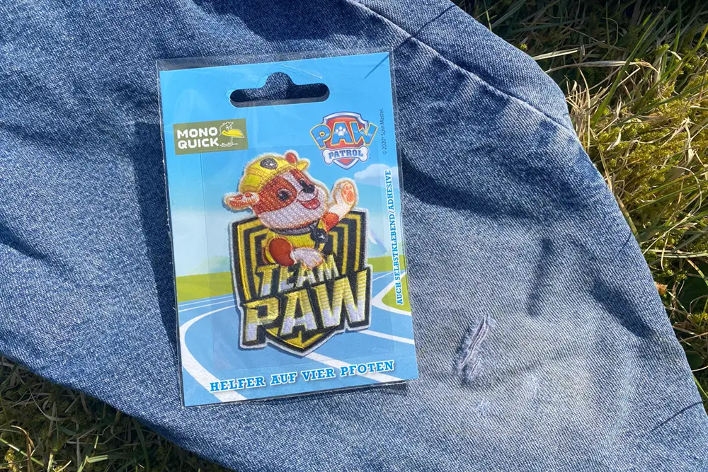 Rubble von den Paw Patrol-Fellfreunden  // Patch bzw. Aufnäher