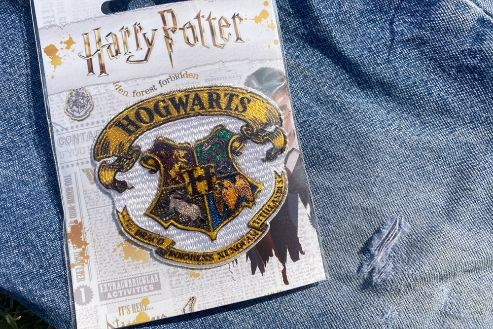 Hogwarts-Wappen aus dem Harry Potter-Universum // Patch bzw. Aufnäher Hogwarts-Wappen aus dem Harry Potter-Universum // Patch bzw. Aufnäher